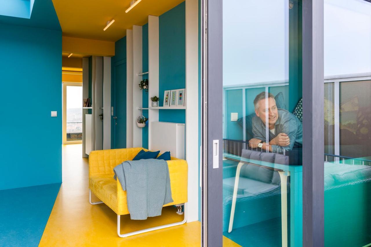 Zeedijk44 - Frontal Sea View Penthouse Leilighet De Panne Eksteriør bilde